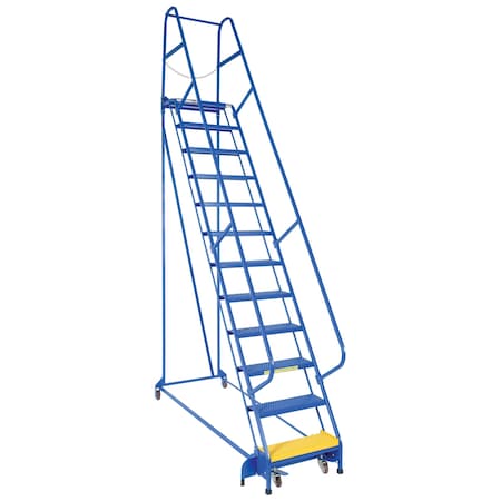 Vestil 156 H Steel PW Ladder, Perforated, 12 Step, 12 Steps LAD-PW-26-12-P